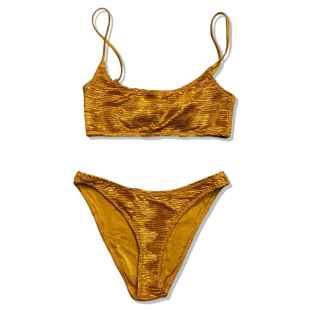 Brand New NWT Unworn Triangl Mica Selle Bathing Suit Set Size XS!